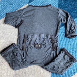 Kickee Pants Halloween 3-6 month snaps footless